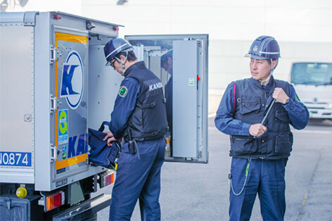貴重品運搬警備業務　イメージ画像